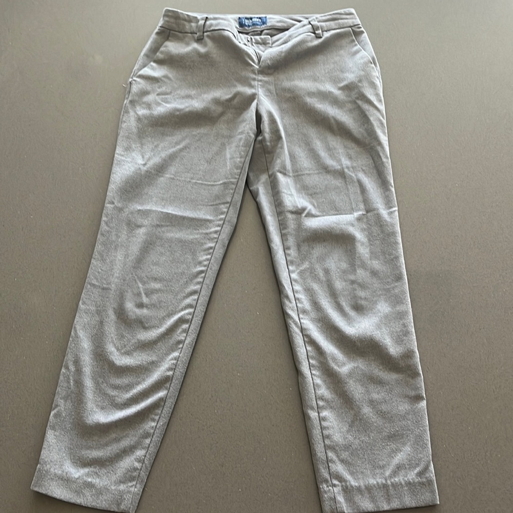 Old Navy light grey Harper mid-rise pants in 0 regular